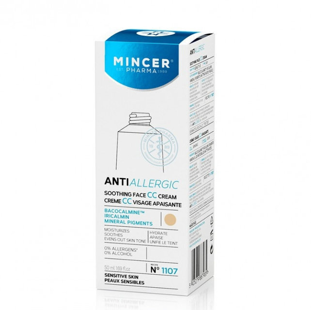 Rahustav päevakreem Mincer Pharma Antiallergic Nr.1107 50 ml hind ja info | Näokreemid | hansapost.ee