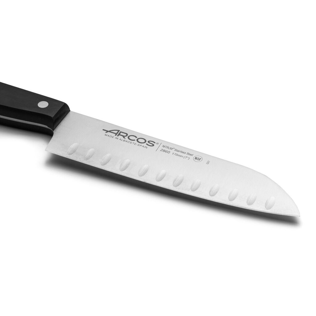 Arcos Santoku nuga, 17 cm цена и информация | Kööginoad ja teritajad | hansapost.ee