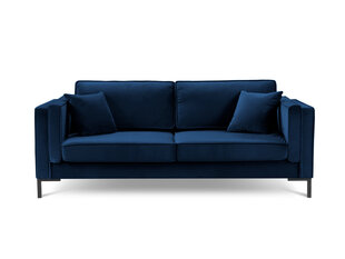 Трехместный диван Luis 3, синий/черный цвет цена и информация | Диваны | hansapost.ee