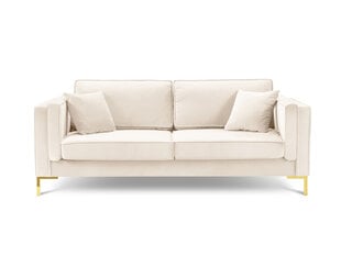 Трехместный диван Luis 3, бежевый/золотой цвет цена и информация | Диваны | hansapost.ee