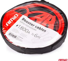 Amio Booster kaablid 1800A - 6m цена и информация | Зарядные устройства | hansapost.ee