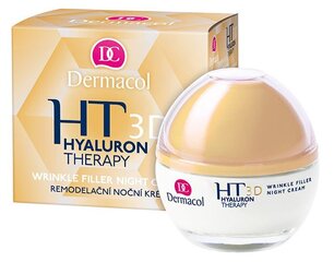 Kortsudevastane niisutav öökreem Dermacol Hyaluron Therapy 3D 50 ml hind ja info | Dermacol Näohooldus | hansapost.ee