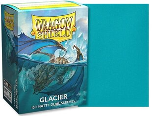 Mängukaartide kohver Dragon Shield Standard Matte Dual Sleeves, Glacier Miniom 100 tk hind ja info | Lauamängud ja mõistatused perele | hansapost.ee