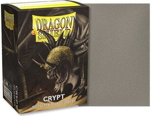 Mängukaartide kohver Dragon Shield Standard Matte Dual Sleeves Crypt Neonen, 100 tk hind ja info | Lauamängud ja mõistatused perele | hansapost.ee