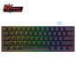 Klaviatuur Royal Kludge RK61 TKL, 60%, Hot-swap, Brown Switches, US, Must цена и информация | Klaviatuurid | hansapost.ee