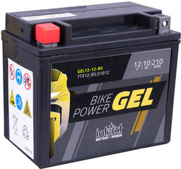 Аккумулятор для мотоциклов Intact Battery-Power GEL (YTX12-BS) 12V 10AH (c20) 210A (EN) цена и информация | Аккумуляторы | hansapost.ee