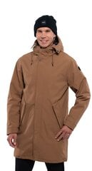 Мужская парка весна-осень Icepeak AGARAN, коричневый цвет цена и информация | Мужские куртки | hansapost.ee