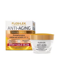 Tugevdav päevakreem küpsele nahale Floslek Anti-Aging Gold & Energy 40+ SPF 15 50 ml цена и информация | Кремы для лица | hansapost.ee