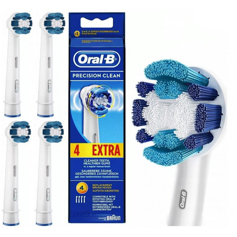 Hambaharja otsikud Oral-B Precision Clean, 4 tk hind ja info | Elektriliste hambaharjade otsikud | hansapost.ee