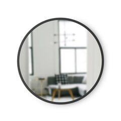 Настенное зеркало Umbra 46 см, черное цена и информация | Umbra Мебель и домашний интерьер | hansapost.ee