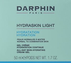 Niisutab näokreem Darphin Hydraskin Light 50 ml price and information | Face creams | hansapost.ee