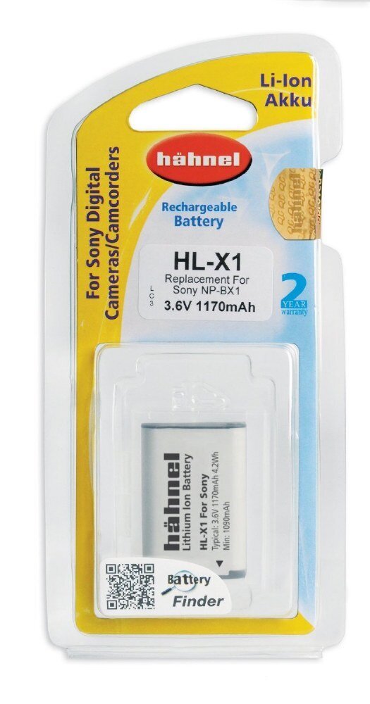 Hahnel HA HL-X1 SONY hind ja info | Videokaamerate akud | hansapost.ee