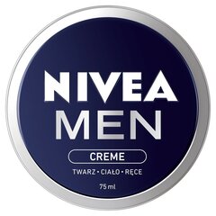 Niisutav näokreem meestele Nivea Men 75 ml цена и информация | Кремы для лица | hansapost.ee