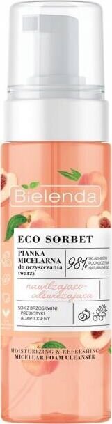 Mitsellaarvaht Bielenda Eco Sorbet Virsik, 150 ml hind ja info | Näopuhastusvahendid | hansapost.ee