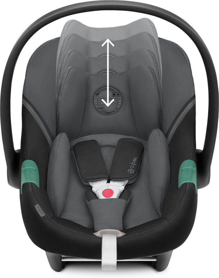 Turvahäll Cybex Aton S2, 0-13 kg, Monument Grey hind ja info | Turvatoolid ja turvahällid | hansapost.ee