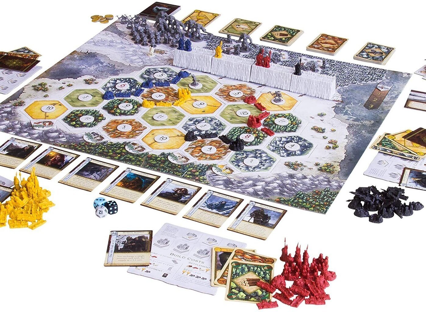 Настольная игра A Game of Thrones: Catan - Brotherhood of the Watch, ENG  цена | hansapost.ee