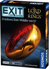 Настольная игра Exit: The Game The Lord of the Rings : Shadows over Middle-earth, ENG цена и информация | Настольные игры | hansapost.ee