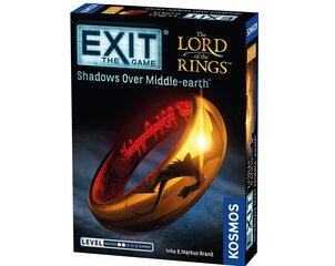 Настольная игра Exit: The Game The Lord of the Rings : Shadows over Middle-earth, ENG цена и информация | Настольные игры | hansapost.ee