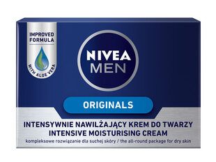 Крем для лица для мужчин NIVEA FOR MEN ORIGINALS 50 мл цена и информация | Кремы для лица | hansapost.ee