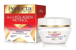 Дневной и ночной крем для лица против морщин Perfecta Multi-Kolagen Retinol 70+ SPF6 50 мл цена и информация | Кремы для лица | hansapost.ee