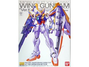 Конструктор Bandai - MG XXXG-01W Wing Gundam Ver.Ka, 1/100, 62839 цена и информация | Конструкторы и кубики | hansapost.ee