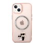 Karl Lagerfeld MagSafe Compatible Case IML Karl and Choupette NFT for iPhone 14 Pink hind ja info | Telefonide kaitsekaaned ja -ümbrised | hansapost.ee