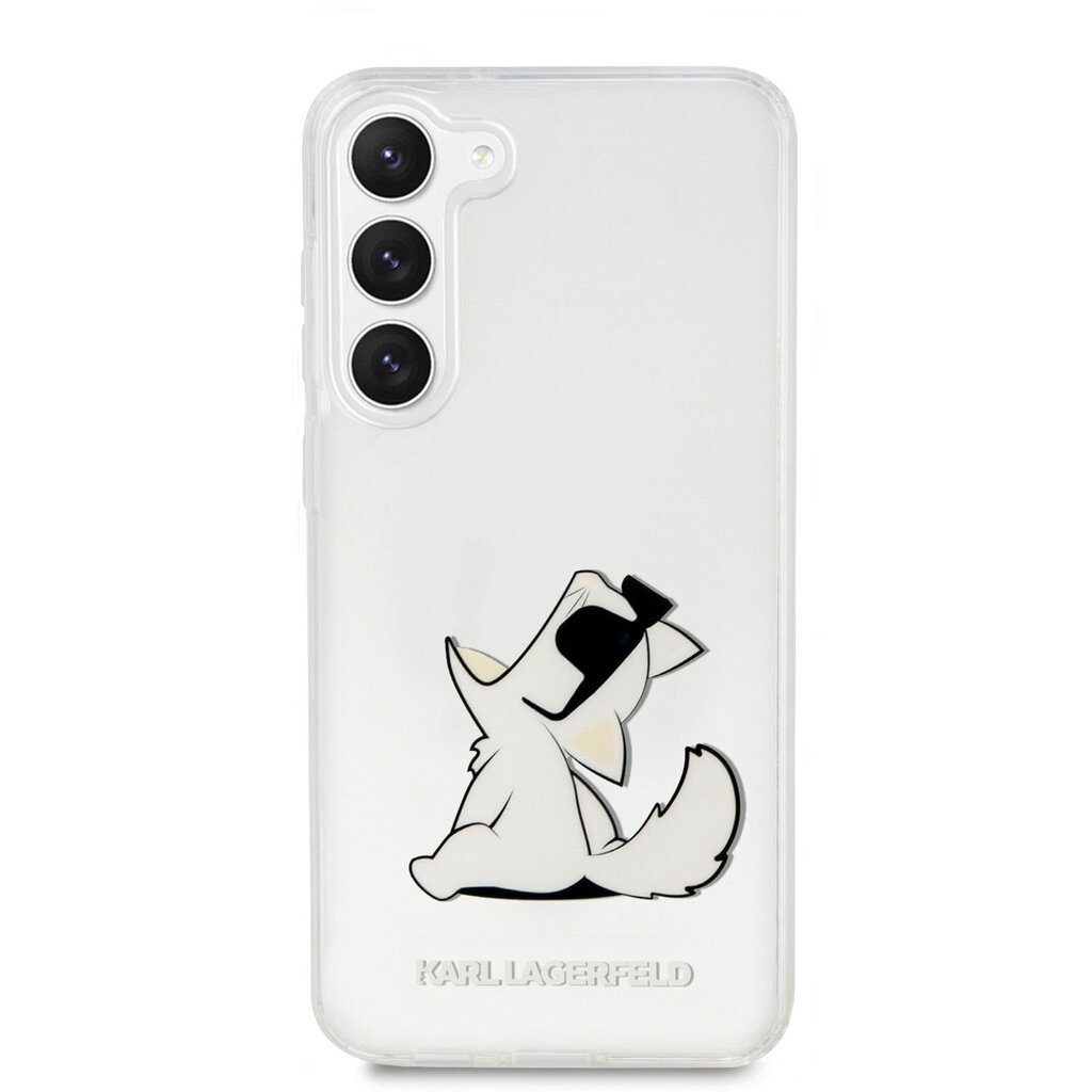 Karl Lagerfeld PC|TPU Choupette Eat - Samsung Galaxy S23 , selge hind ja info | Telefonide kaitsekaaned ja -ümbrised | hansapost.ee