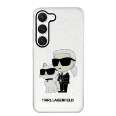 Karl Lagerfeld IML Glitter Karl and Choupette NFT - Samsung Galaxy S23+ , selge hind ja info | Telefonide kaitsekaaned ja -ümbrised | hansapost.ee
