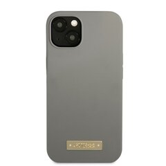 Guess GUHMP13SSPLG iPhone 13 mini 5,4" szary|grey hard case Silicone Logo Plate MagSafe цена и информация | Чехлы для телефонов | hansapost.ee