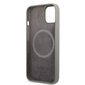 Guess GUHMP13SSPLG iPhone 13 mini 5,4" szary|grey hard case Silicone Logo Plate MagSafe цена и информация | Telefonide kaitsekaaned ja -ümbrised | hansapost.ee