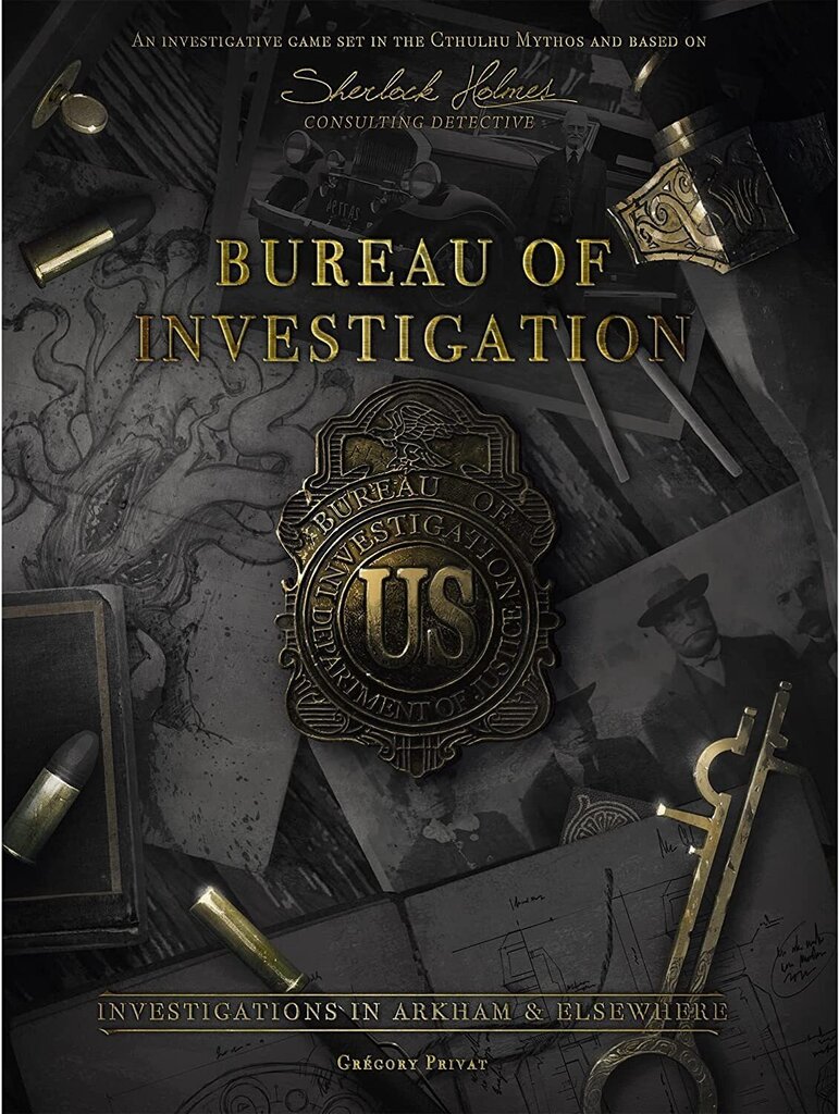 Настольная игра Bureau of Investigation: Investigations in Arkham &  Elsewhere, ENG цена | hansapost.ee