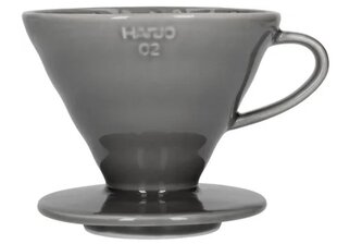 Керамический фильтр для кофе Hario V60 Dripper 02, серый цвет цена и информация | Чайники, кофейники | hansapost.ee