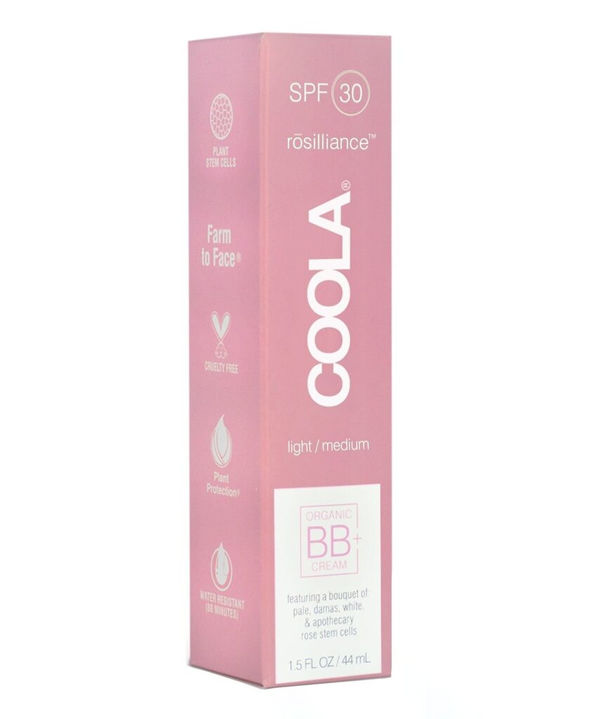 BB näokreem Coola Rosilliance Organic SPF30 Light/Medium 44ml hind ja info | Näokreemid | hansapost.ee