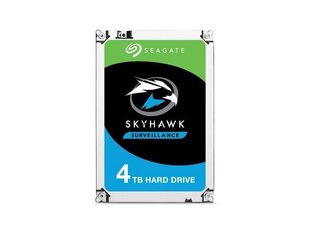 Seagate SkyHawk 4 TB, SATA 6 Gb/s ST4000VX007 hind ja info | Sisemised kõvakettad | hansapost.ee