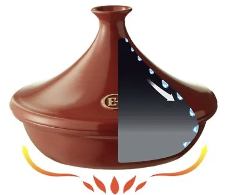 Emile Henry Tagine Flame pott, 27cm цена и информация | Potid | hansapost.ee