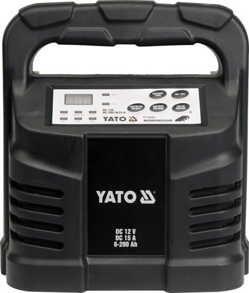 Elektrooniline alaldi Yato 12V 12A 6-200Ah WET /8302 hind ja info | Auto akulaadijad | hansapost.ee
