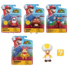 Набор из 6 фигурок Super Mario Bros Wave 30, набор из 6 фигурок, 10 см цена и информация | Игрушки для мальчиков | hansapost.ee