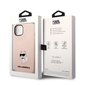 Karl Lagerfeld Liquid Silicone Choupette NFT Case for iPhone 14 Pink hind ja info | Telefonide kaitsekaaned ja -ümbrised | hansapost.ee