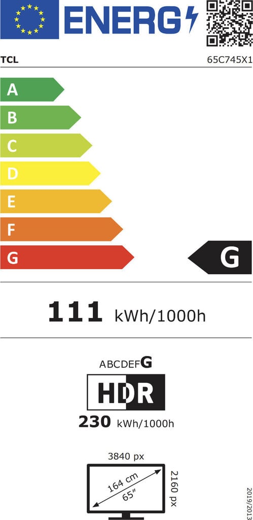 TCL 65C745 цена и информация | Televiisorid | hansapost.ee