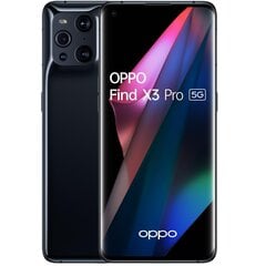 OPPO Find X3 Pro 12/256GB Black CPH2173GK hind ja info | Telefonid | hansapost.ee