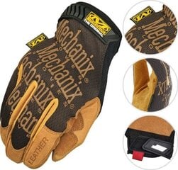 Kindad Mechanix Durahide™ Original® Leather must/pruun, suurus XXL price and information | Töökindad | hansapost.ee