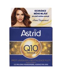Питательный ночной крем для лица Astrid Q10 Miracle 50 мл цена и информация | Кремы для лица | hansapost.ee