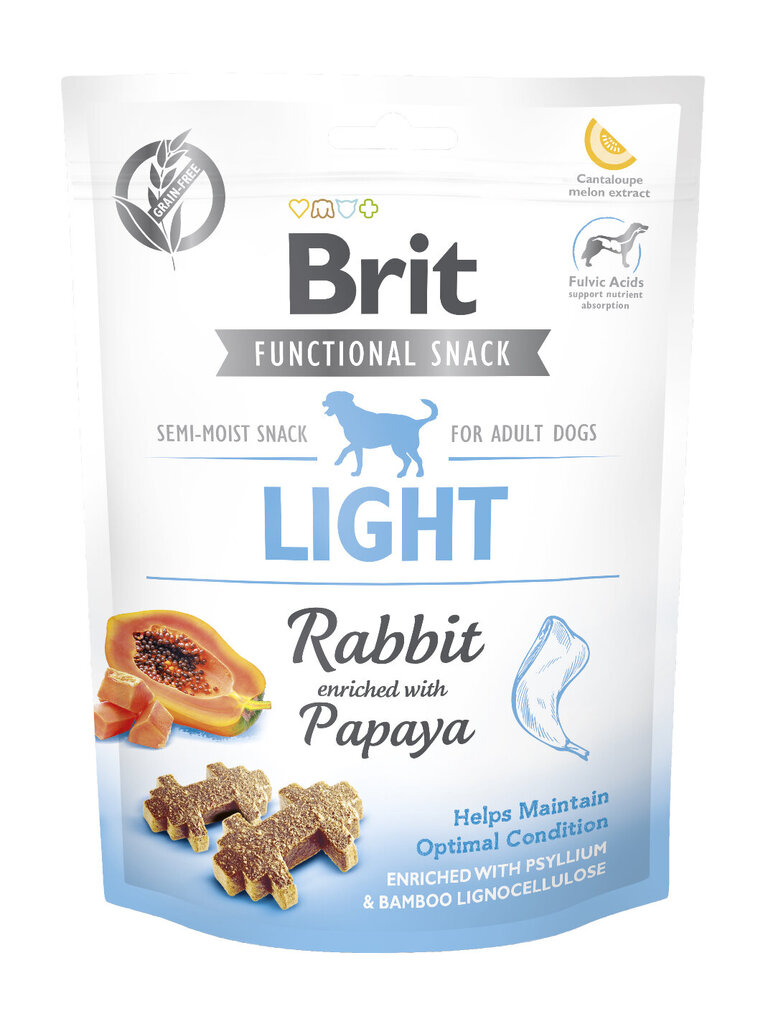 Brit Care Functional Light närimismaius koertele 150g цена и информация | Koerte maiused | hansapost.ee