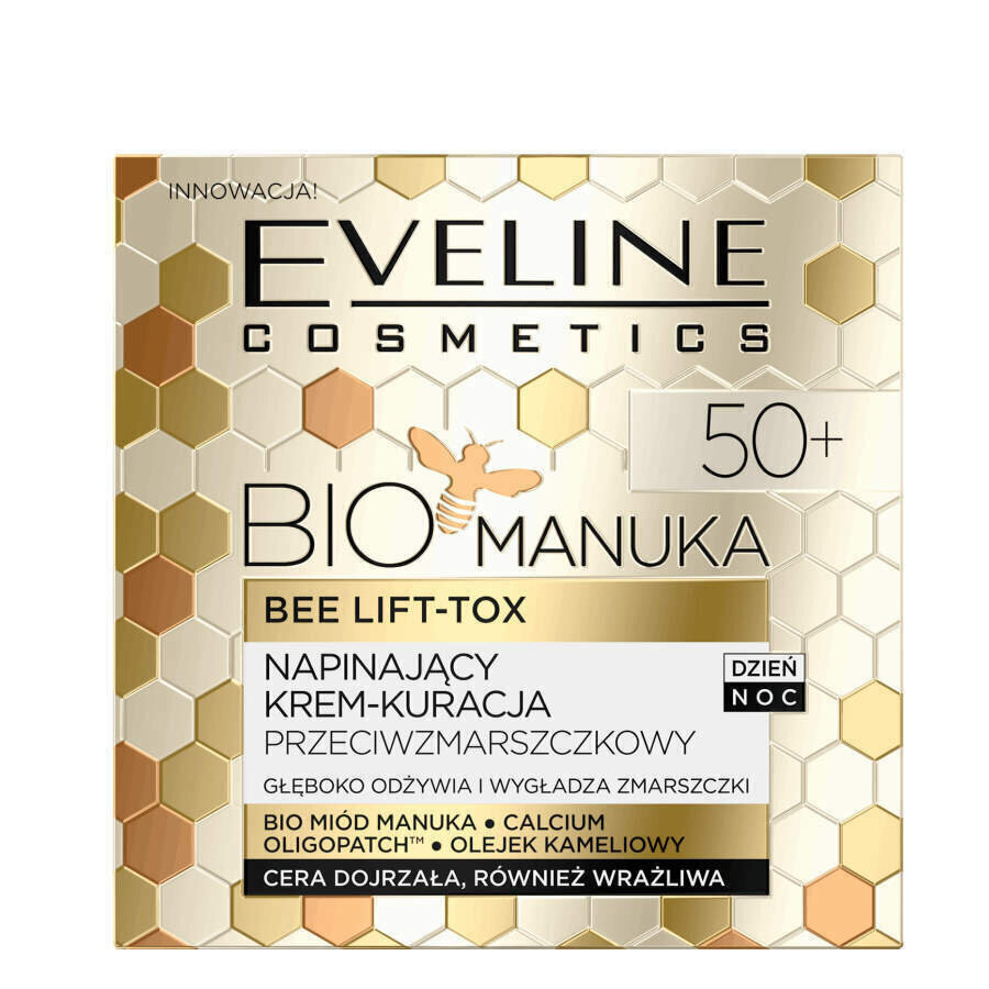 Kortsudevastane toitev näokreem Eveline Cosmetics BIO Manuka 50+ Day and Night 50 ml цена и информация | Näokreemid | hansapost.ee