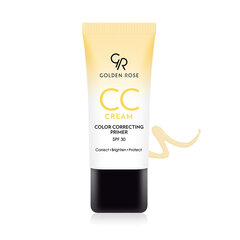 Värvi korrigeeriv näokreem Golden Rose CC Cream SPF30 30 ml hind ja info | Näokreemid | hansapost.ee