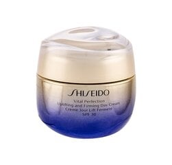 Pinguldav näokreem Shiseido Vital Perfection SPF30 50 ml price and information | Face creams | hansapost.ee