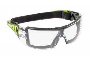 Защитные очки Hogert с резиной LOTZEN - HT5K011 цена и информация | Защита для лица и головы | hansapost.ee