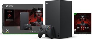 Microsoft Xbox Series X 1 TB + Diablo IV hind ja info | Microsoft Mängukonsoolid ja tarvikud | hansapost.ee