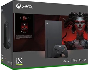 Microsoft Xbox Series X 1 TB + Diablo IV цена и информация | Игровые приставки | hansapost.ee