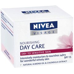 Дневной крем для лица для сухой и чувствительной кожи NIVEA DAY CARE 50 мл цена и информация | Кремы для лица | hansapost.ee